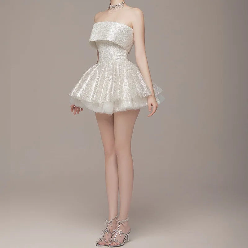 Short mini dress