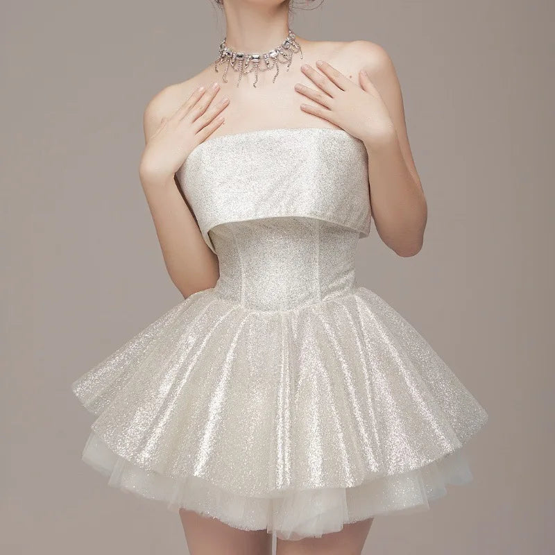 Short mini dress