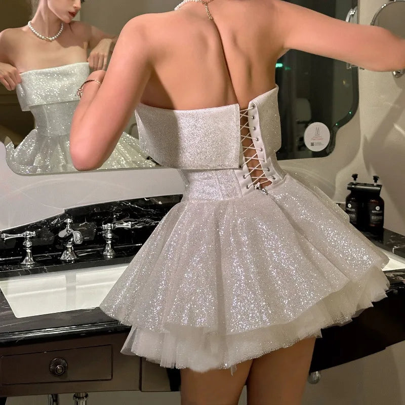 Short mini dress